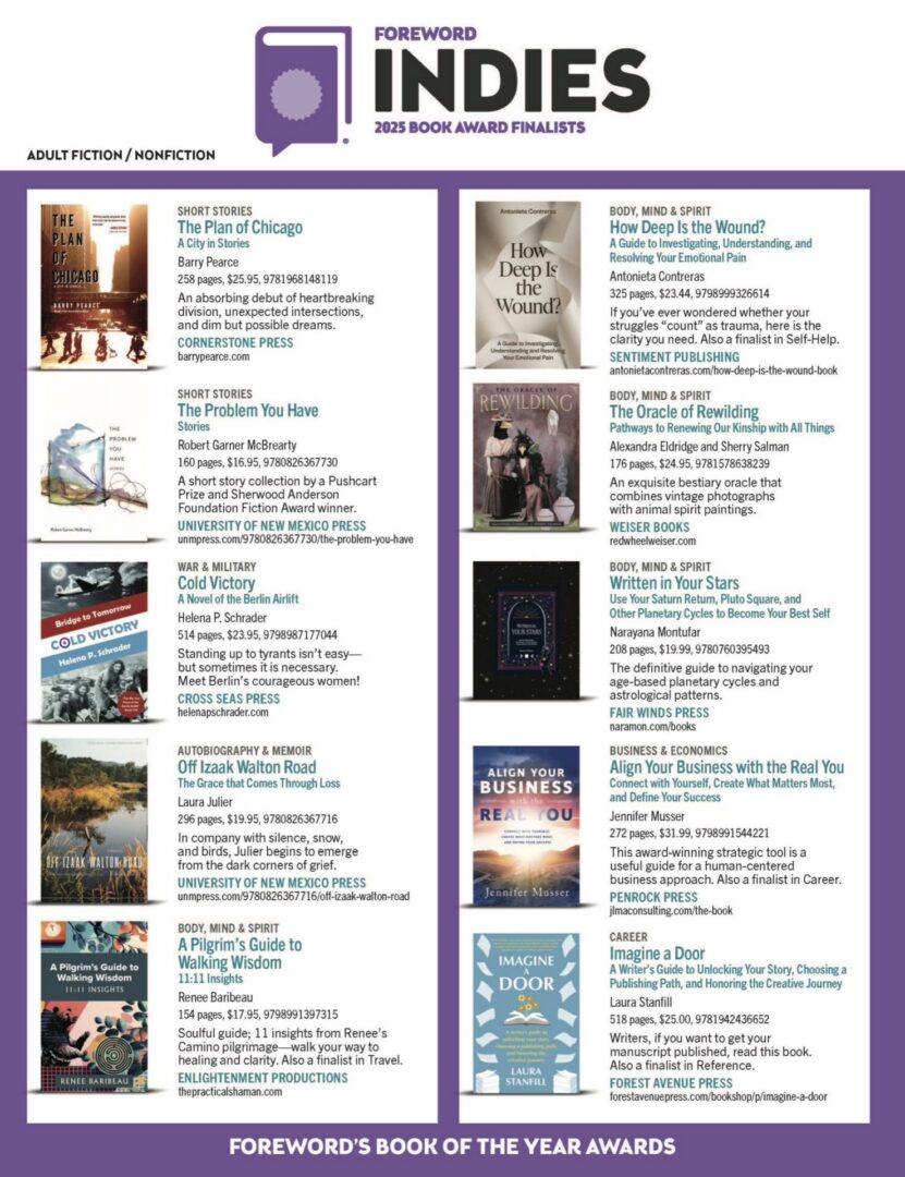 Foreword Reviews Business Finalist Two Categories 2026